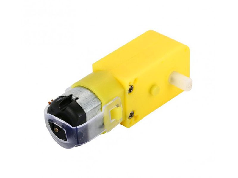 Dual Axis Yellow Gear Motor - Image 1